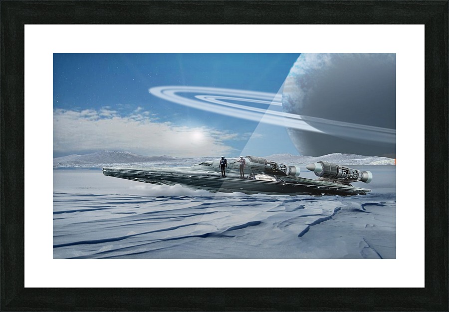 ICE Ship Picture Frame print