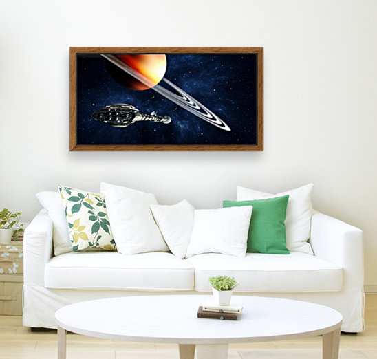 Saturn Fly-By Reproduction