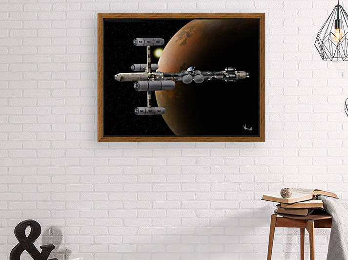 Copernicus in Mars Orbit Reproduction