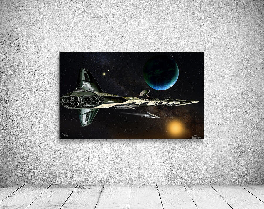 ASTRA with shuttle Wall Preview