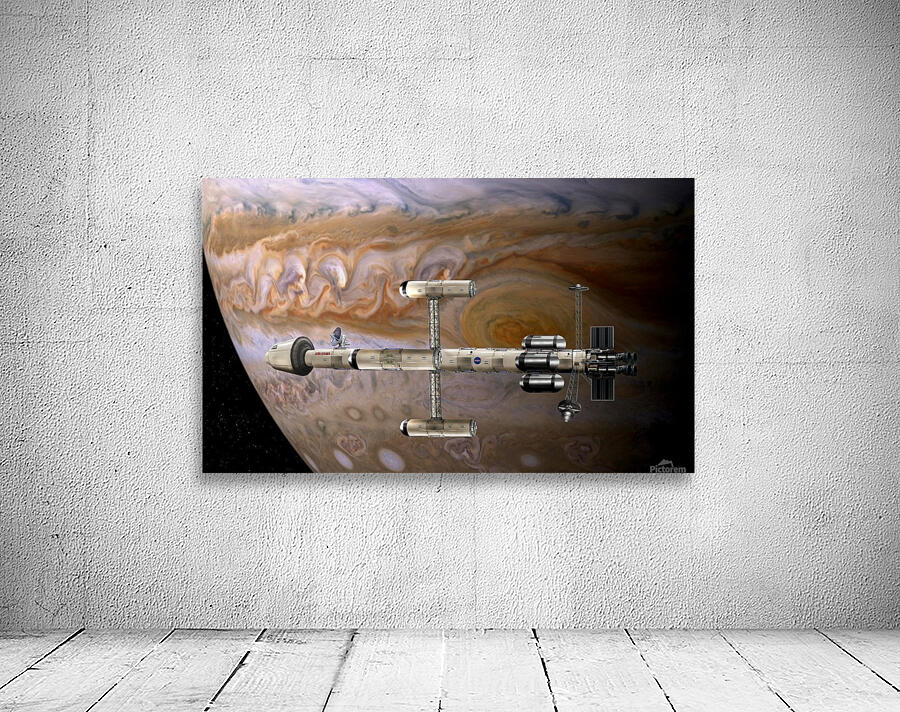 Nuclear powered ship a Jupiter Wall Preview