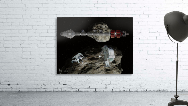 Astero Mine Wall Preview