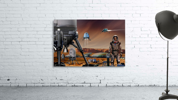 Mars Project 3 Wall Preview