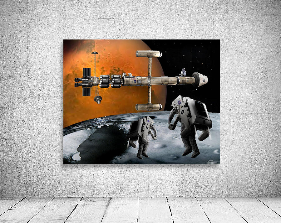 Phobos Expoloration Wall Preview