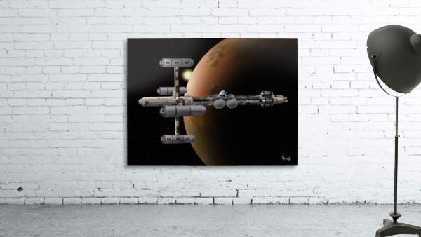 Copernicus in Mars Orbit Wall Preview