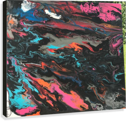 Lava Canvas Print