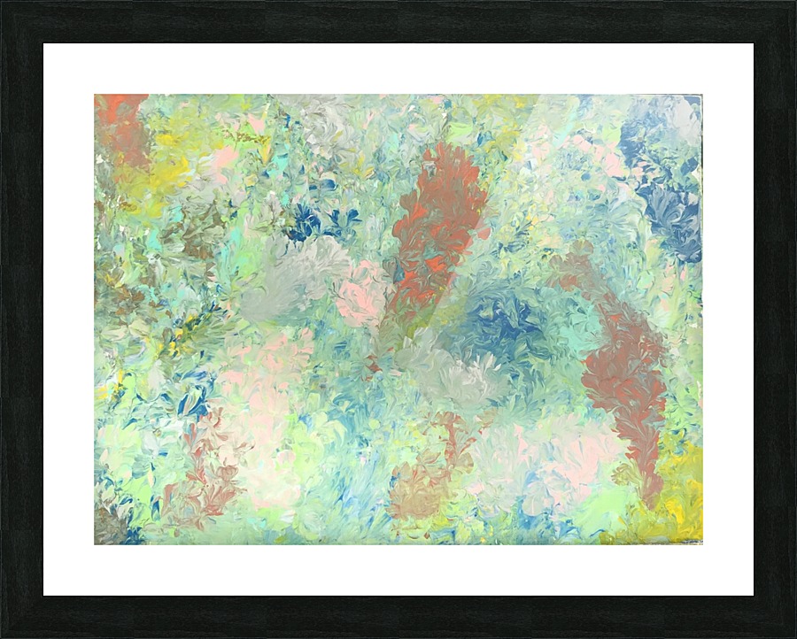 blossoming flower  Picture Frame print
