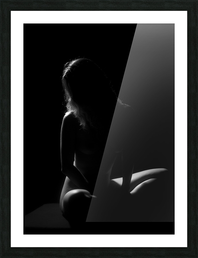 Meditation Picture Frame print