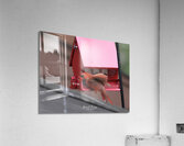 CardinalAtFeederLanding Acrylic Print