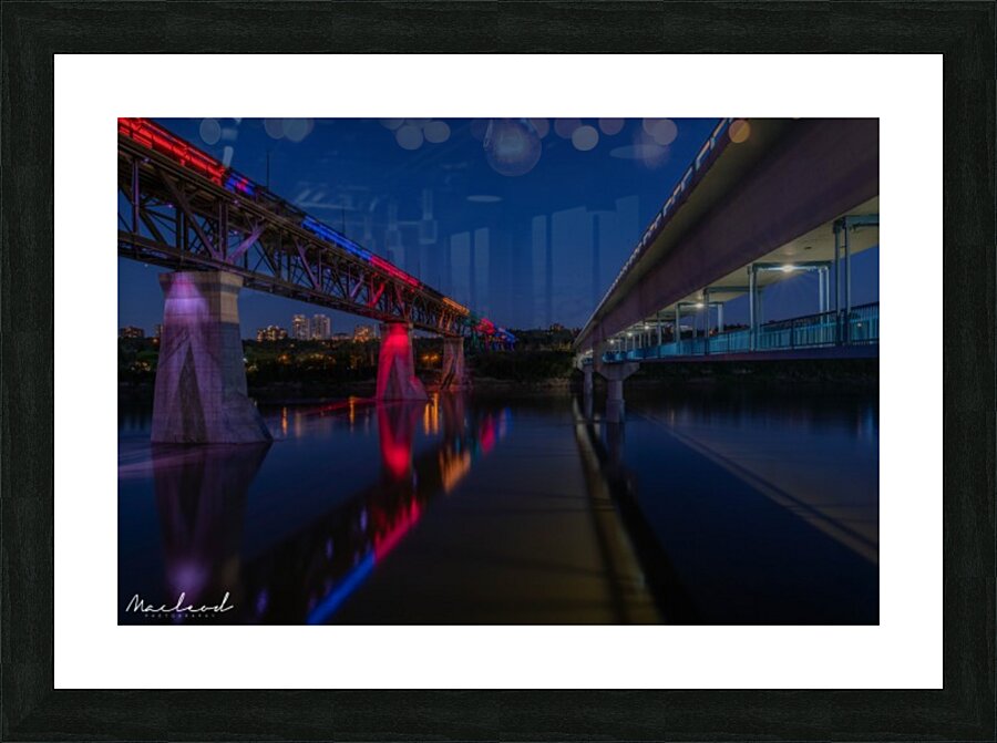 Edmonton High Level Bridge DSC_3200 Picture Frame print