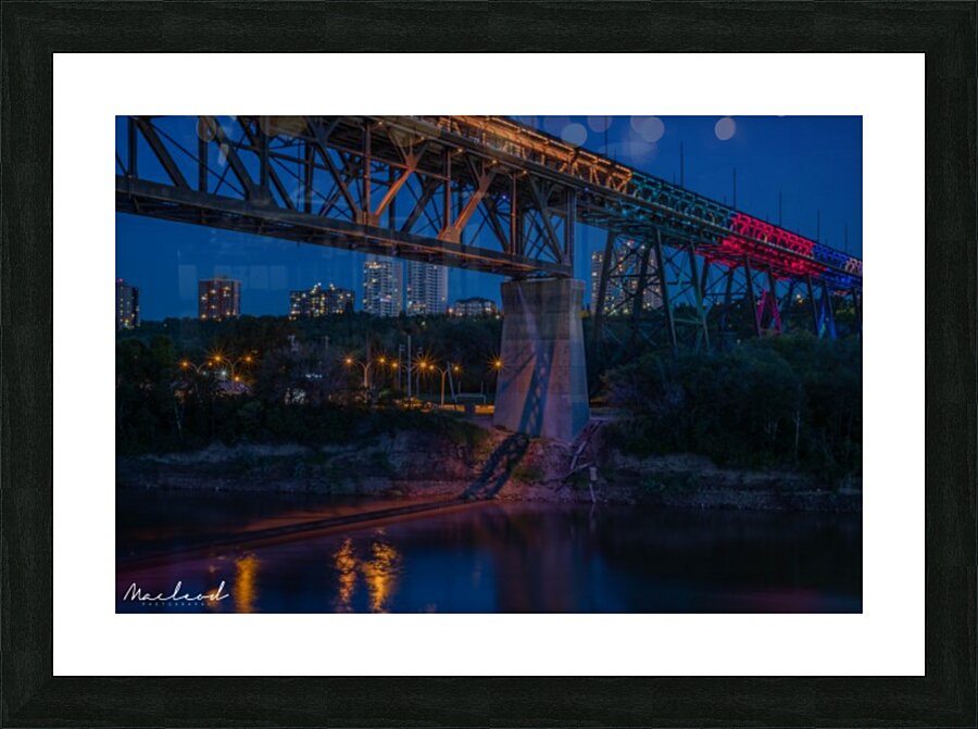 Edmonton High Level Bridge DSC_3196 Picture Frame print