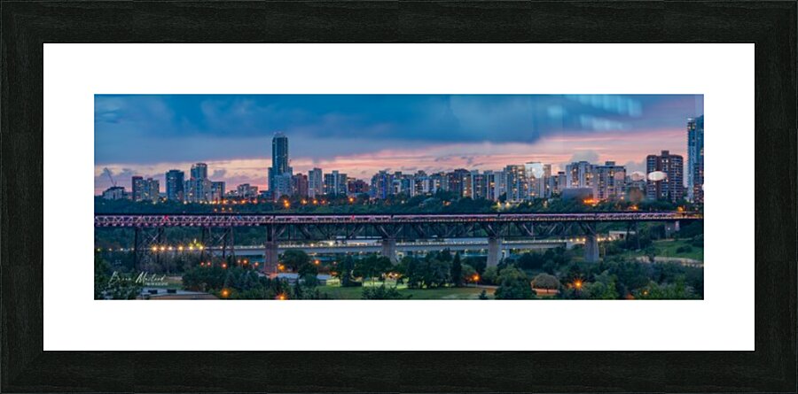 Edmonton High Level Bridge DSC_4836 Picture Frame print