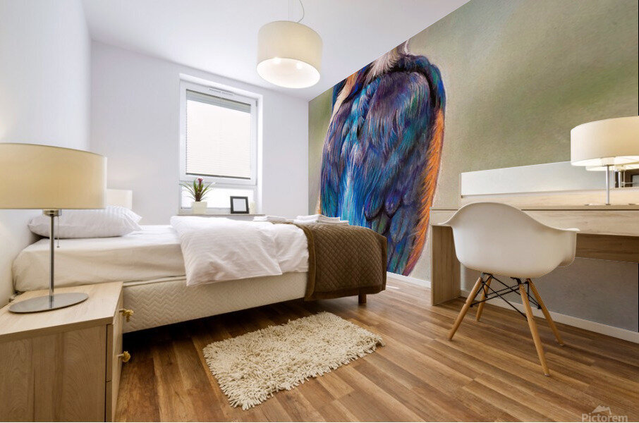 Sealing haze Mural print