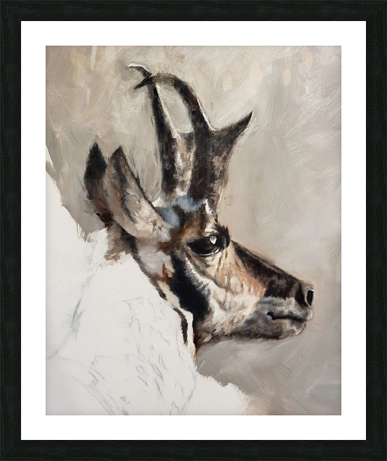 Half great Picture Frame print