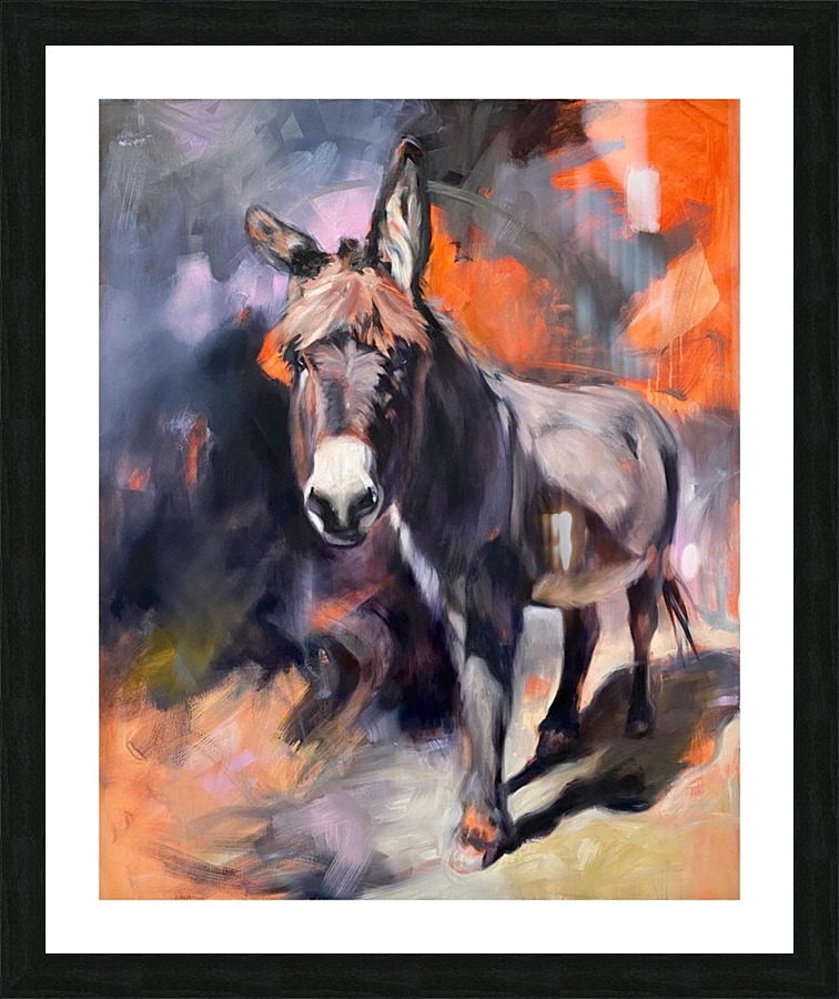 Bleat in silence Picture Frame print