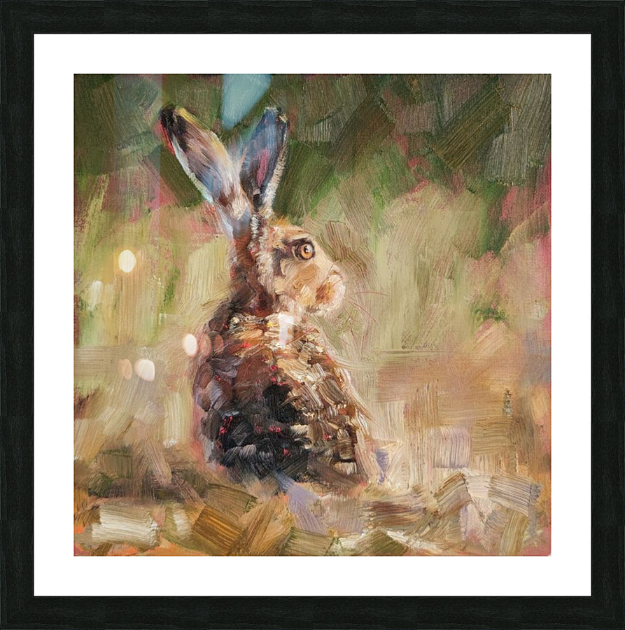 Bouncing gear Picture Frame print