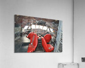 DH 104 Comet flight deck Acrylic Print