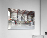 Beech C-45H winter maintenance Acrylic Print
