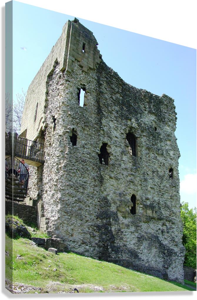 Keep Peveril Castle Castleton Canvas Print