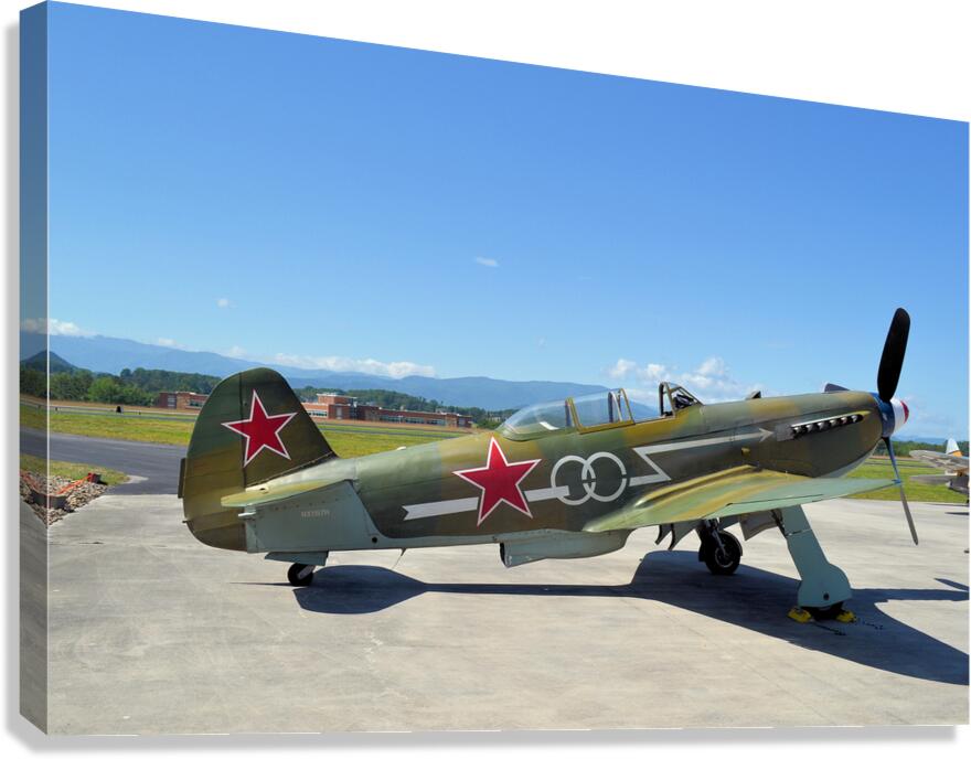 Yak 9UM side view Canvas Print