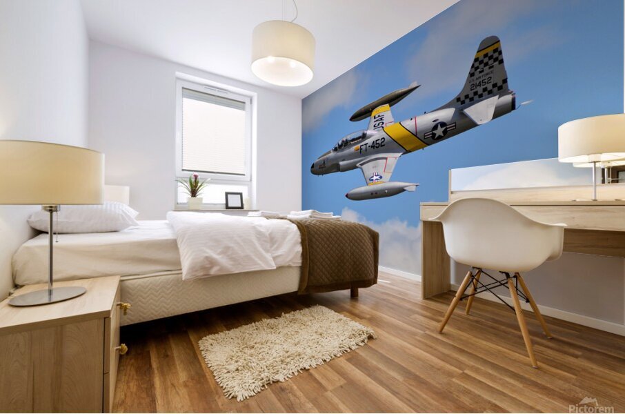Lockheed  CT-133 Ace Maker II Mural print