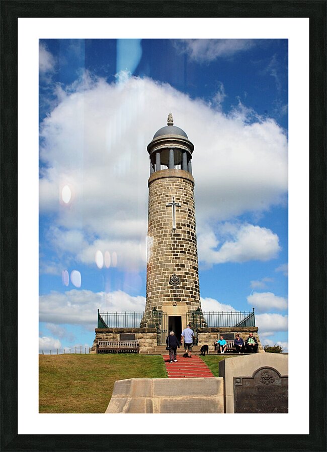 Crich Monument Picture Frame print