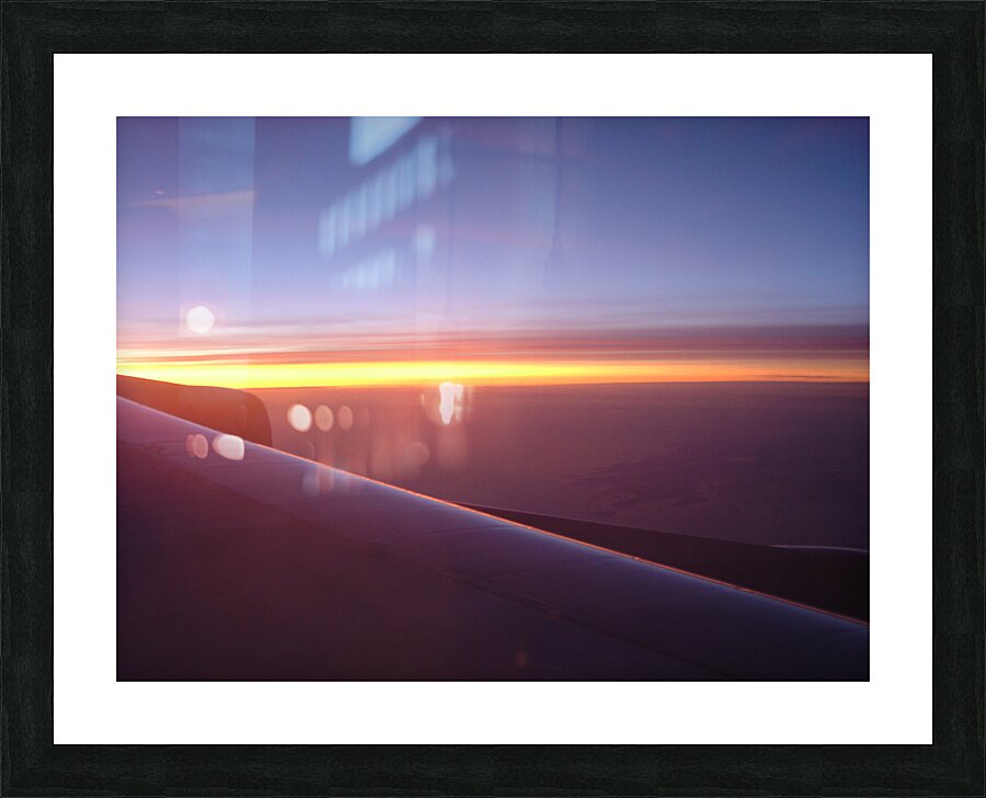 Sunset over the Atlantic Picture Frame print