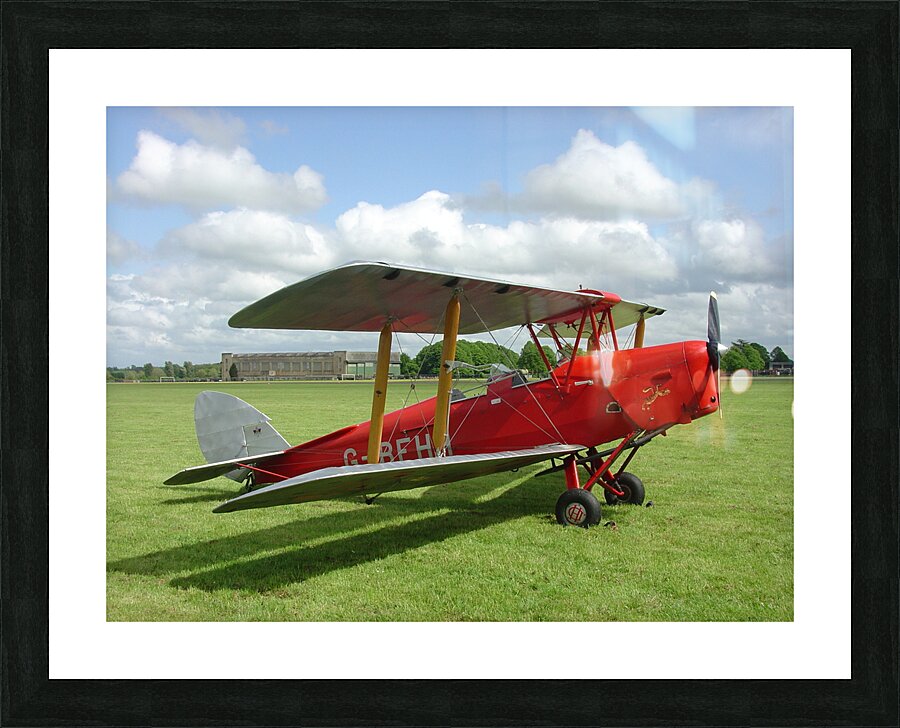 DH82a Tiger Moth Picture Frame print