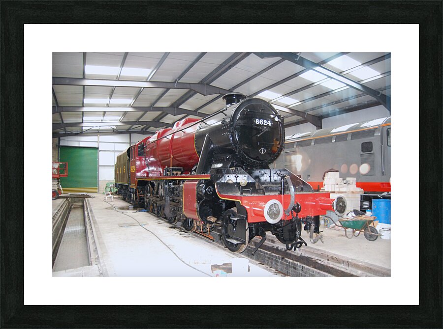 Steam locomotive Peak Railway Matlock Picture Frame print