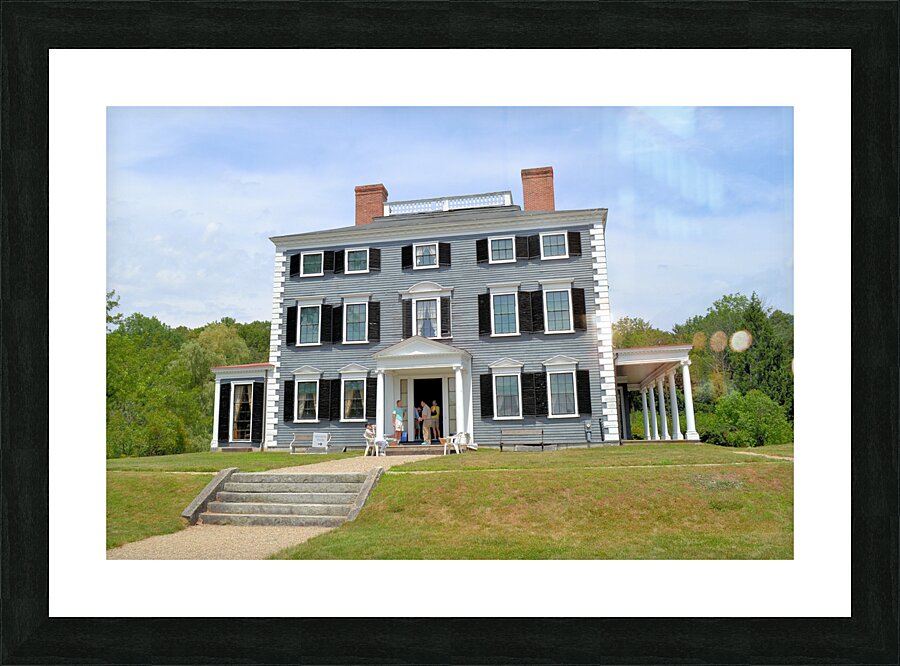 Codman Estate  mansion Picture Frame print