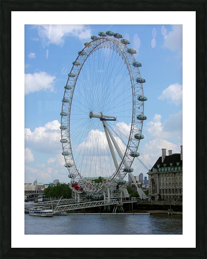 London Eye Picture Frame print