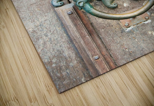 Sanctuary knocker Durham Cathedral Ross Sharp puzzle