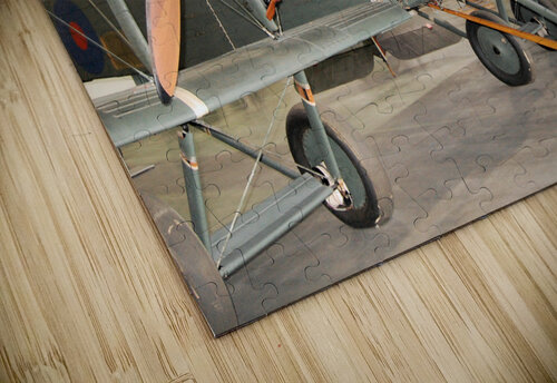 Replica Vickers Vimy biplane Ross Sharp puzzle