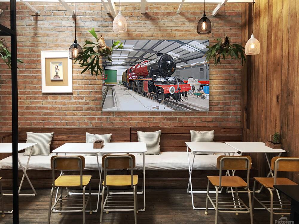 Steam locomotive Peak Railway Matlock Reproduction