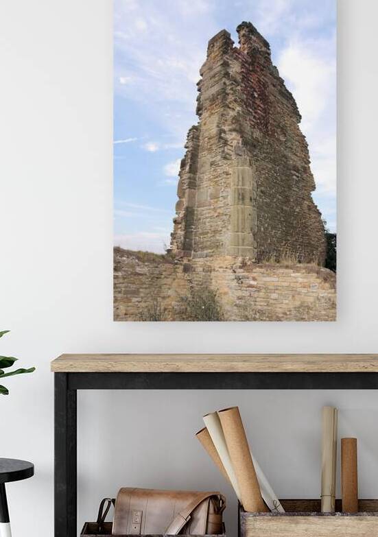 Codnor Castle ruin by Ross Sharp