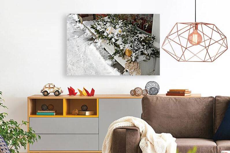 Shop decorations in winter by Ross Sharp