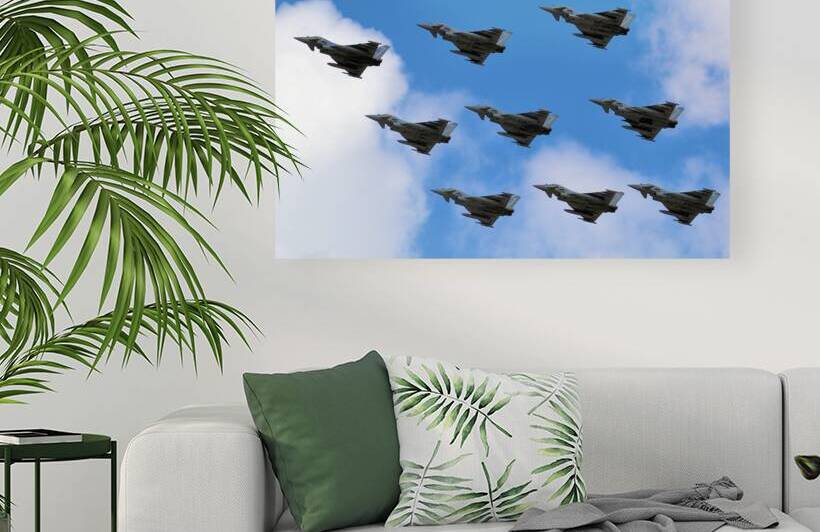 RAF Typhoons Royal International Air Tattoo RAF Fairford by Ross Sharp