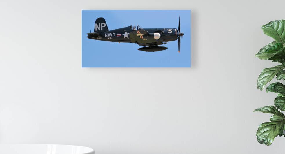 F4U 5NL Corsair from starboard by Ross Sharp