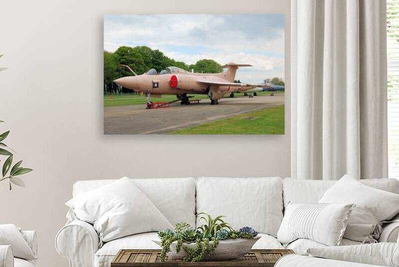 Blackburn Buccaneer S.2B in Gulf War camouflage  by Ross Sharp