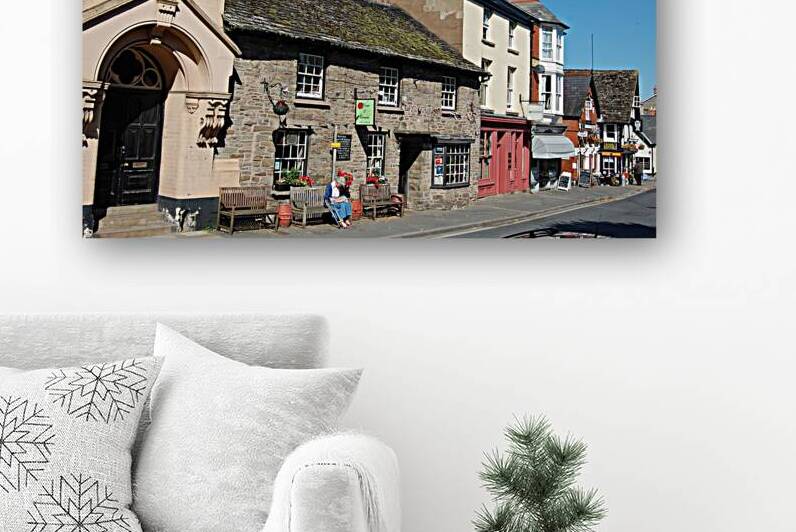 Architecture in Hay on Wye Wales    by Ross Sharp