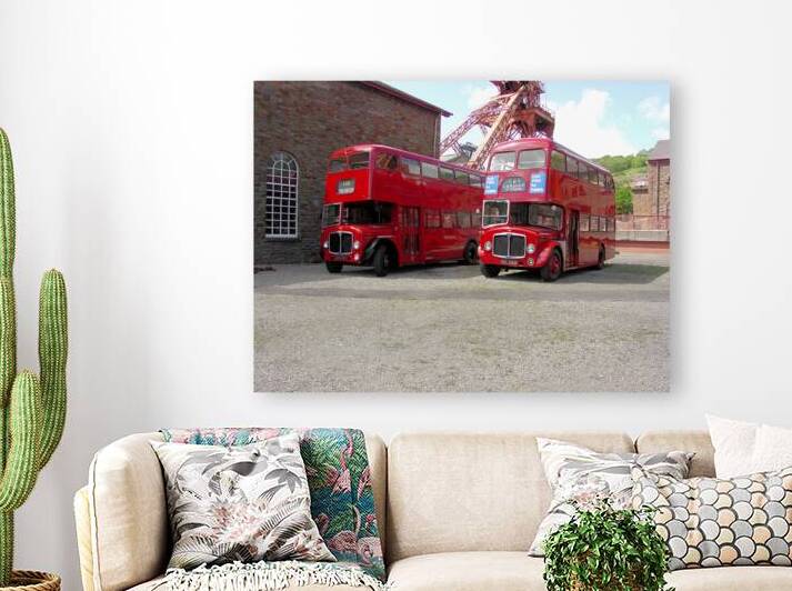 AEC Regent V double decker buses Rhonnda Transpor by Ross Sharp