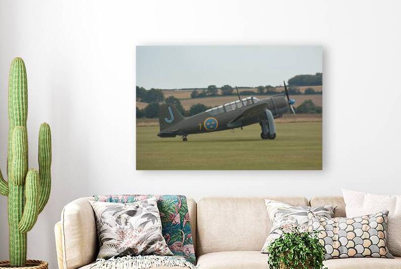  SAAB B17A Duxford by Ross Sharp