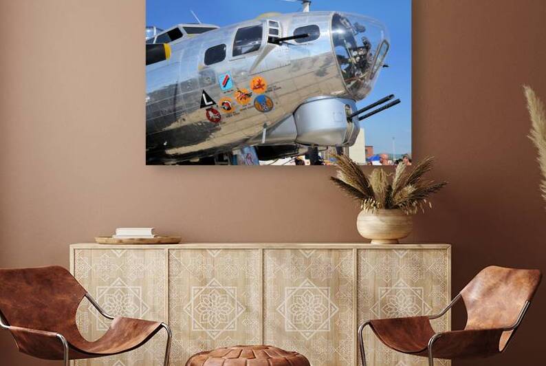 Boeing B 17G nose by Ross Sharp