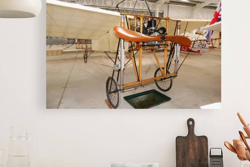 Worlds oldest aircraft Bleriot XI Shuttleworth by Ross Sharp
