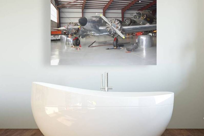 Beech C-45H winter maintenance by Ross Sharp