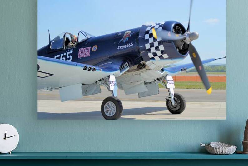  Goodyear FG 1D Corsair taxy by Ross Sharp