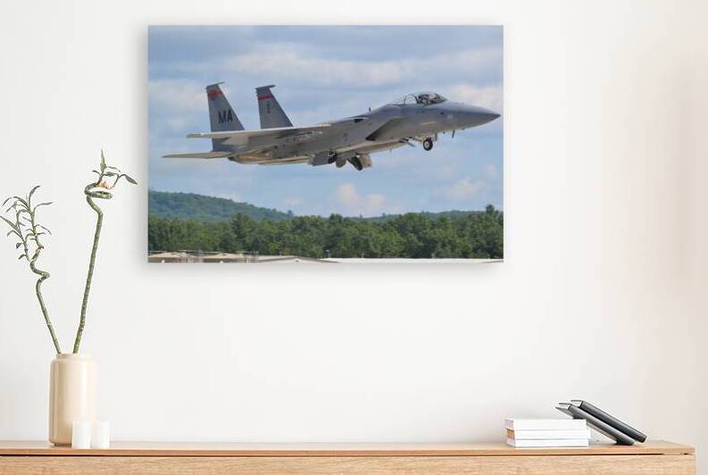 F -15C Eagle  take off by Ross Sharp