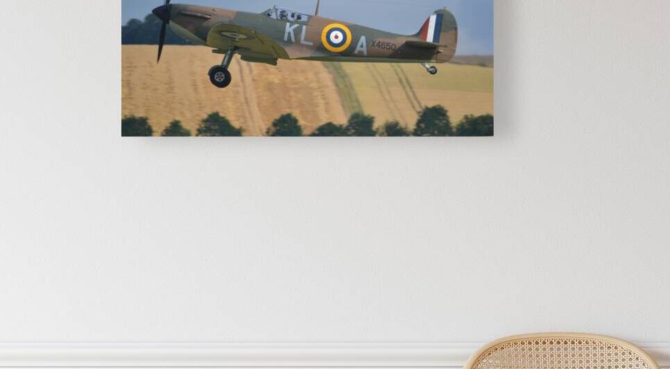  Spitfire Mk Ia X4650 Duxford by Ross Sharp