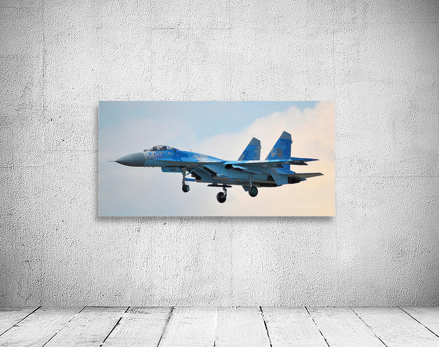  Ukrainian Air Force Sukhoi Su 27P1M RIAT Wall Preview