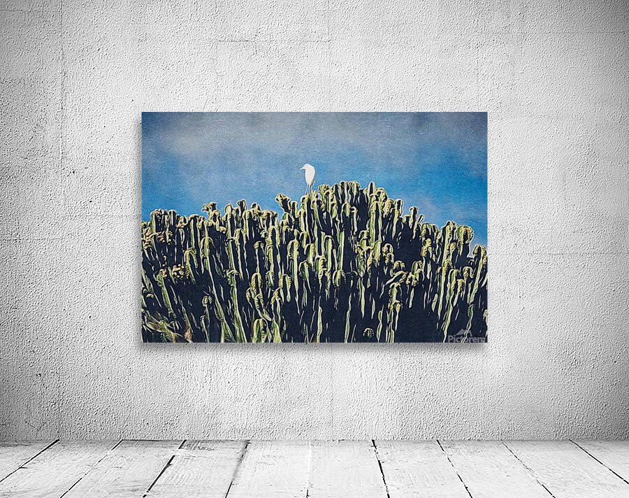 Desert Heron Wall Preview